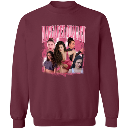 Margaret Qualley Bootleg  Gildan Crewneck Pullover Sweatshirt - ID04102437