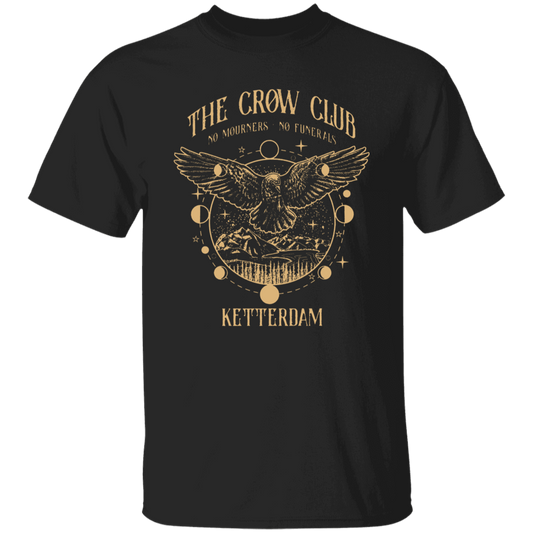 The Crow Club No Mourners No Funerals Teacher Vintage Unisex T-Shirt - letter