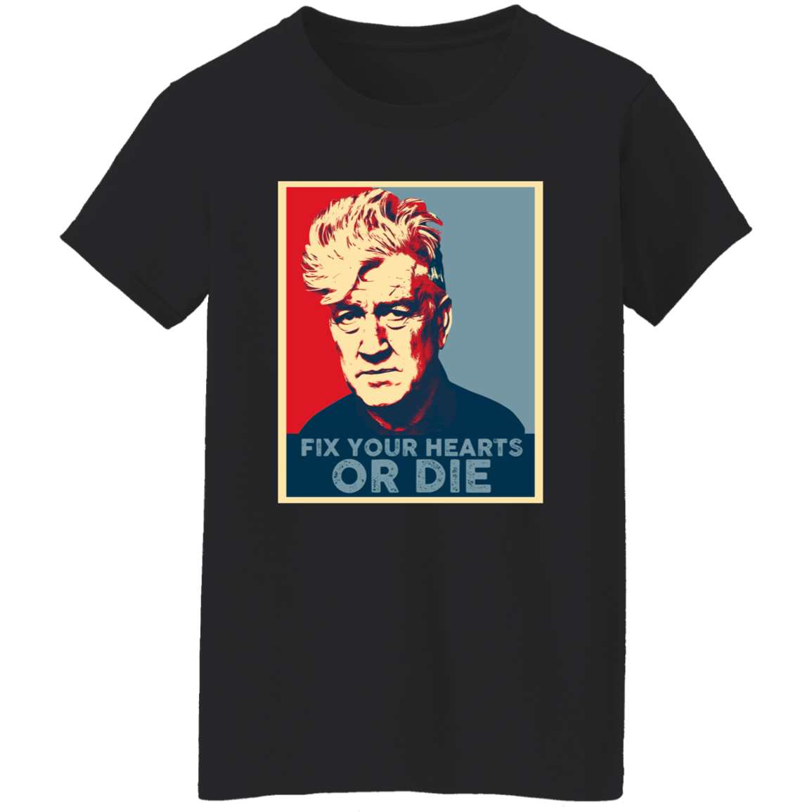 Retro Fix Your Hearts Or Die Unisex Vintage T-Shirt - WOMEN