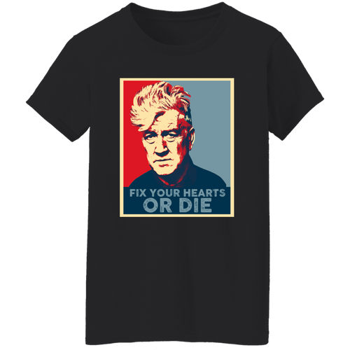 Retro Fix Your Hearts Or Die Unisex Vintage T-Shirt - WOMEN