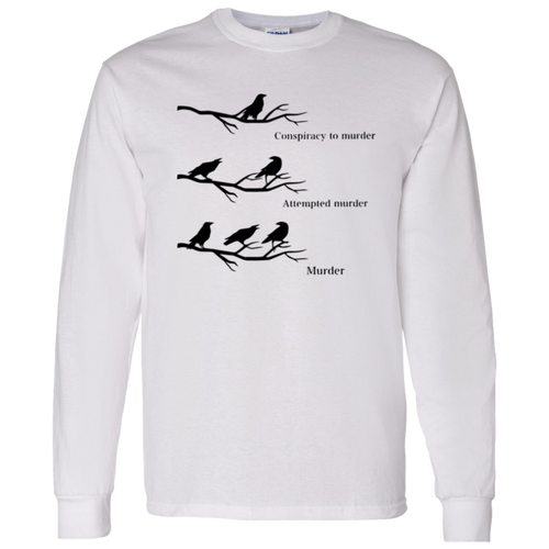 Conspiracy To Murder Attempted Murder Murder Teacher Vintage T-Shirt - LONG SLEEVE