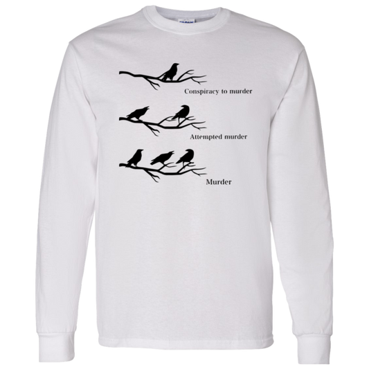 Conspiracy To Murder Attempted Murder Murder Teacher Vintage T-Shirt - LONG SLEEVE