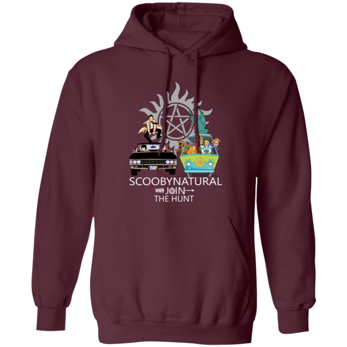 Scoobynatural Join The Hunt Supernatural G185 Gildan Pullover Hoodie - lucy - 91637472