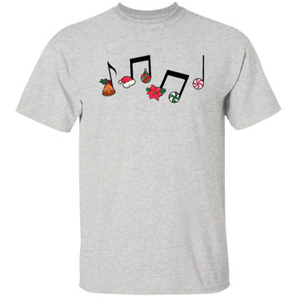 Christmas Music Has Been Played Teacher  T-Shirt - lapicta