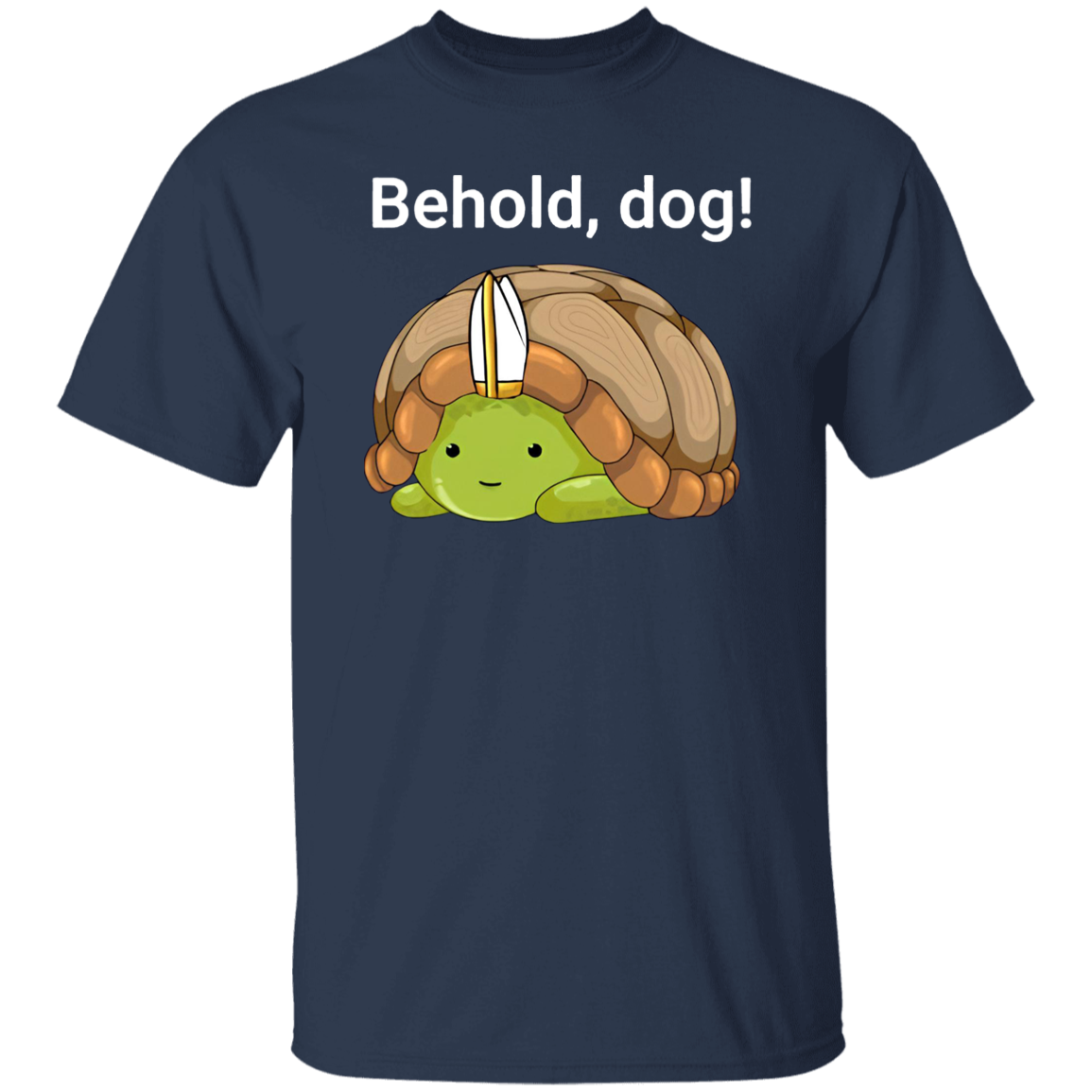 Behold Dog Funny Turtle T-Shirt - WS30072402