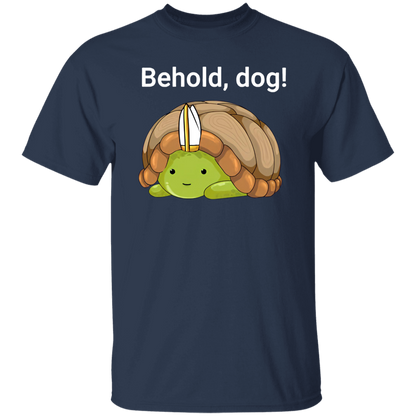 Behold Dog Funny Turtle T-Shirt - WS30072402