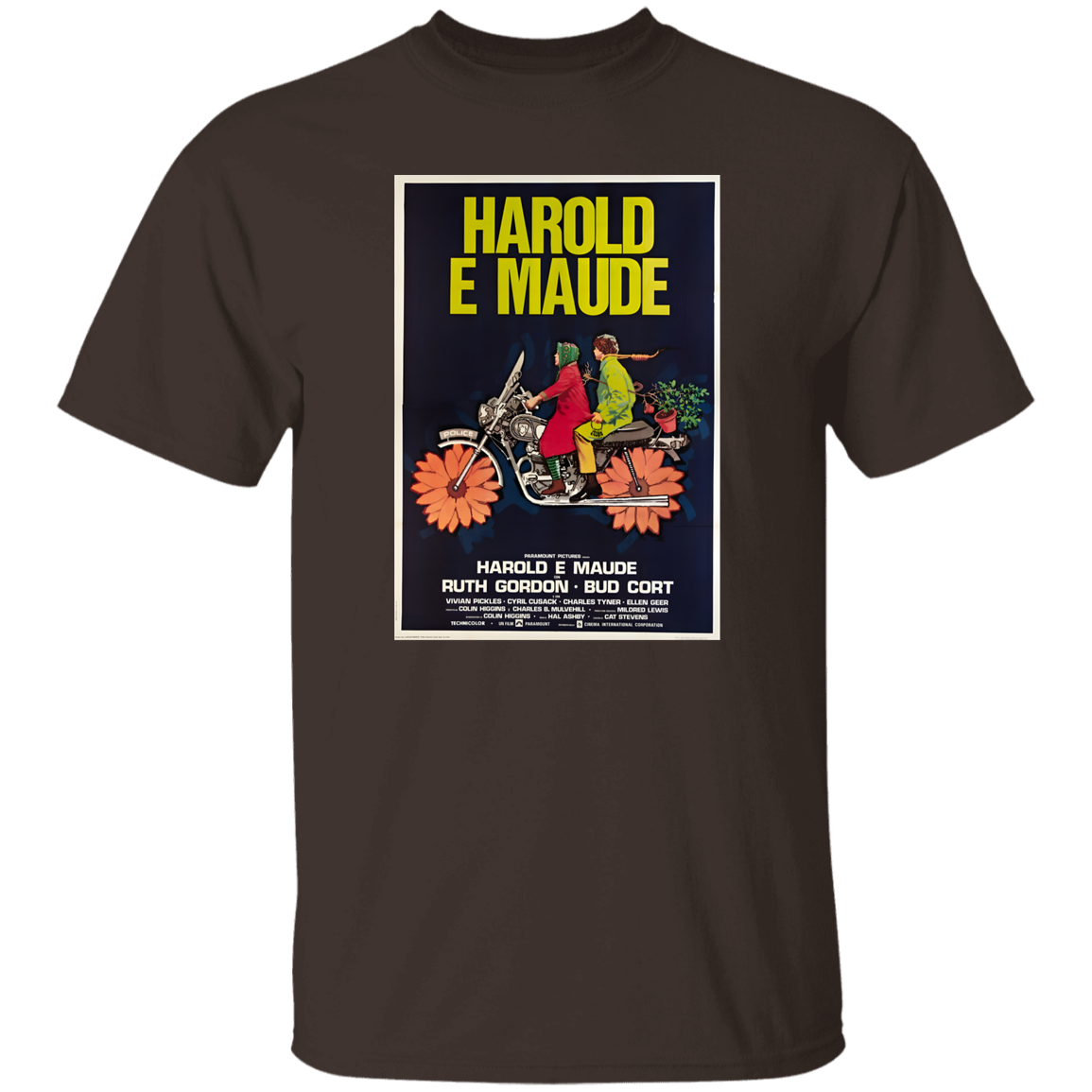 Harold And Maude Hal Ashby Classic Vintage T-Shirt, Harold And Maude Shirt, Romance Movie Shirt, 70s Movie ShirtG500 5.3 oz. T-Shirt