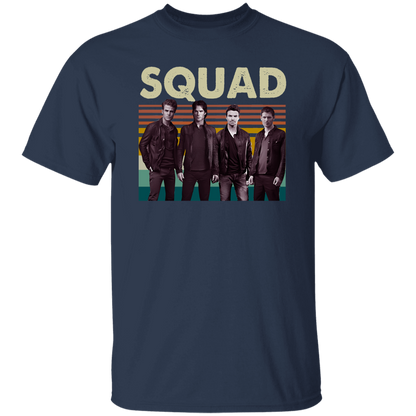 Official Damon Vampire Diaries Squad Vintage T-Shirt