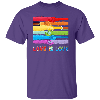 Lgbt Pride Love Is Love The Muppet Sesame Street Gay Pride T-Shirt