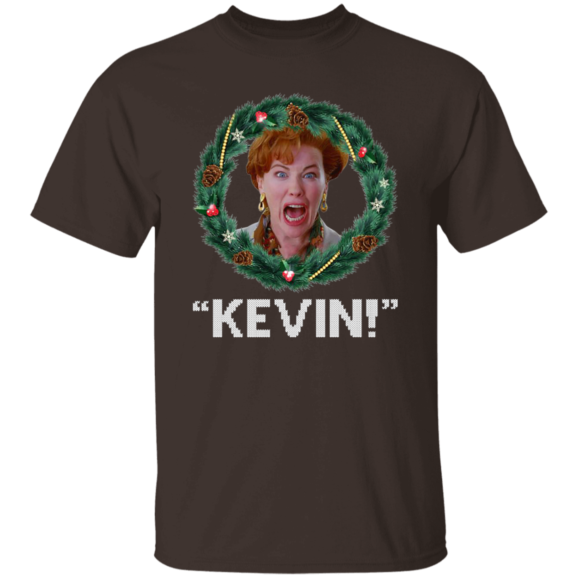 Kevin Home Alone Christmas Vintage T-Shirt, Home Alone Shirt, Comedy Movie Shirt, Christmas Shirt, Christmas Movie Shirt, Kevin Shirt	G500 5.3 oz. T-Shirt