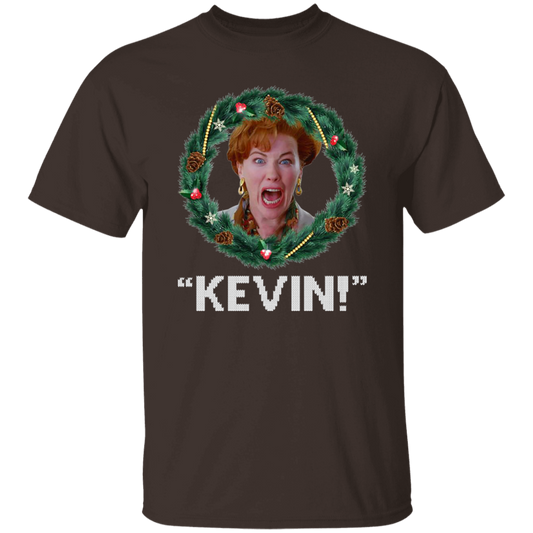 Kevin Home Alone Christmas Vintage T-Shirt, Home Alone Shirt, Comedy Movie Shirt, Christmas Shirt, Christmas Movie Shirt, Kevin Shirt	G500 5.3 oz. T-Shirt