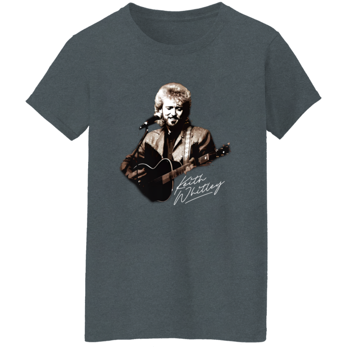 Country Music Keith Whitley Sandy Vintage T-Shirt - WOMEN