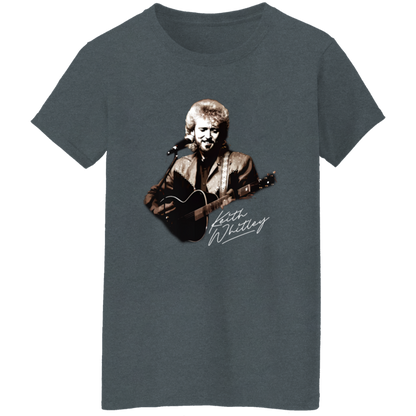 Country Music Keith Whitley Sandy Vintage T-Shirt - WOMEN