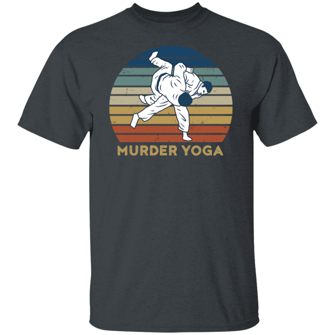 G500 5.3 oz. T-Shirt Murder Yoga Shirt - ID15102411