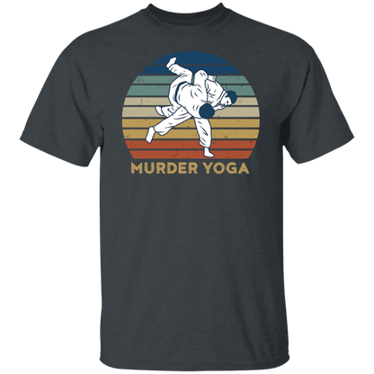 G500 5.3 oz. T-Shirt Murder Yoga Shirt - ID15102411