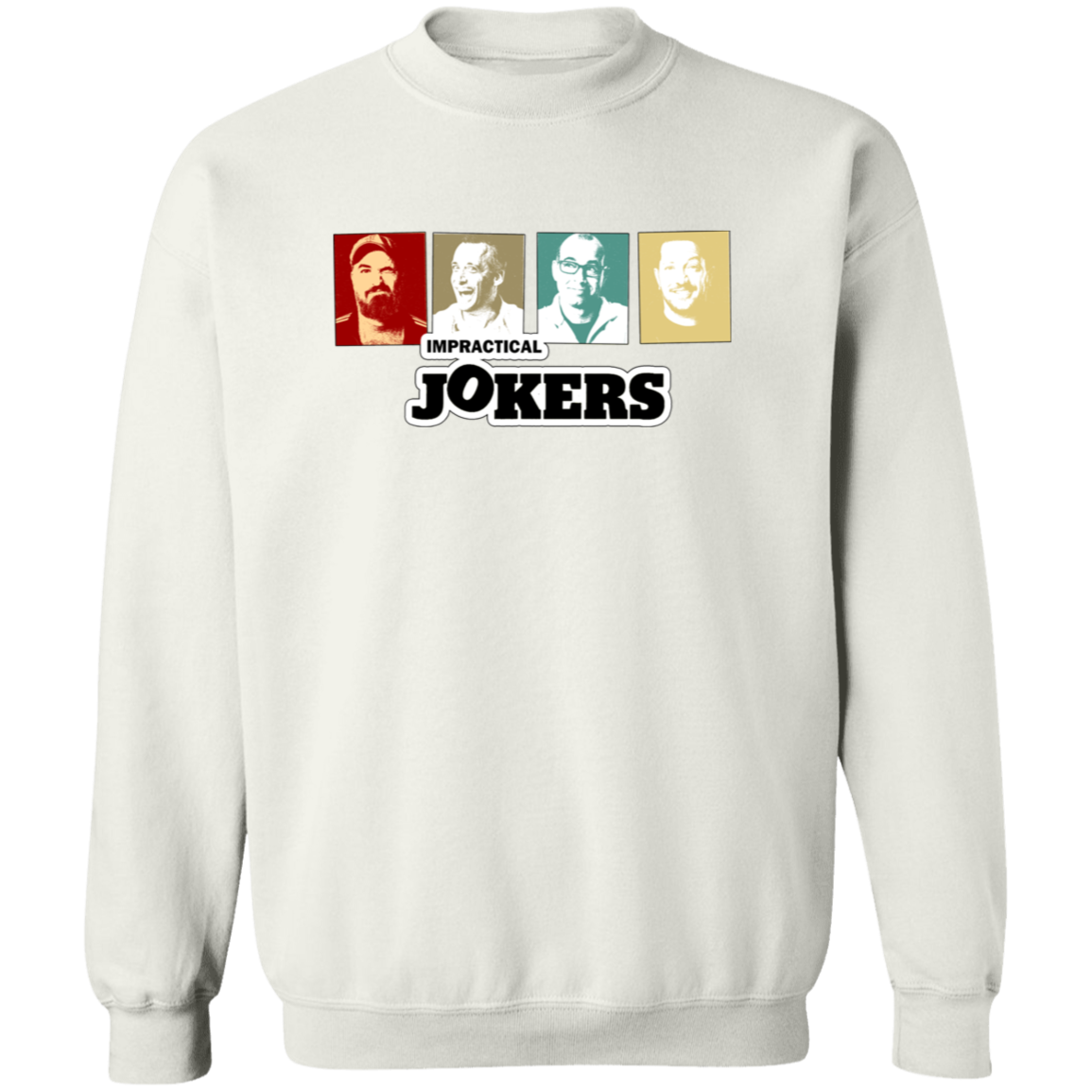 Impractical Jokers Vintage Style Gildan Crewneck Pullover Sweatshirt