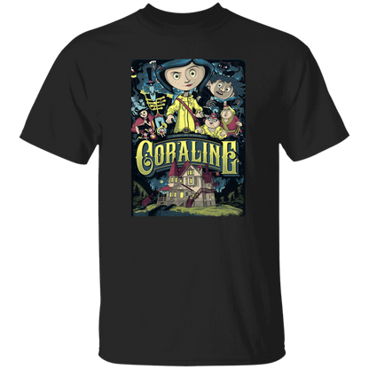Coraline Best Design For Coraline Movie T-Shirt - leleart