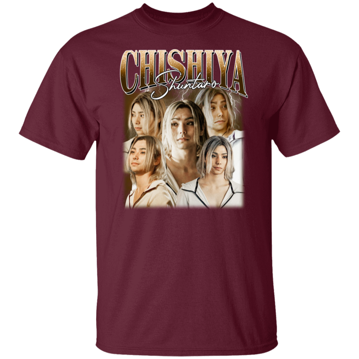 G500 5.3 oz. T-Shirt Shuntaro Chishiya Bootleg Shirt - ID09122410