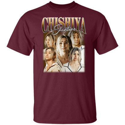 G500 5.3 oz. T-Shirt Shuntaro Chishiya Bootleg Shirt - ID09122410