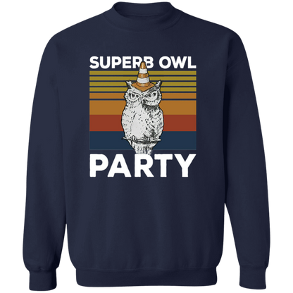 Superb Owl Party Vampire What We Do in The Shadow Vintage G180 Crewneck Pullover Sweatshirt - lucy - 95506043