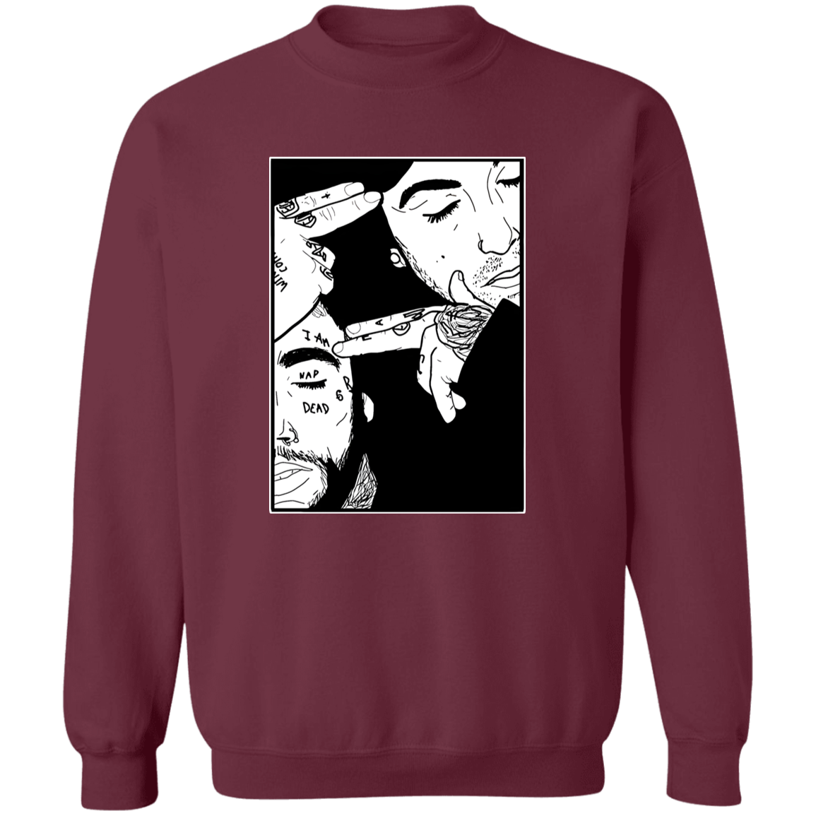 G180 Gildan Crewneck Pullover Sweatshirt For The Last Time Suicideboys Unisex Sweatshirt