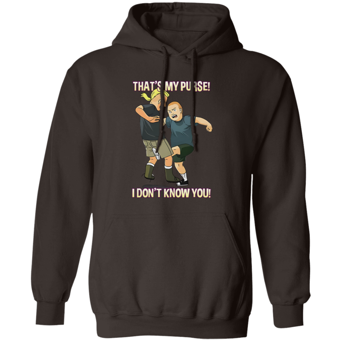 Bobby Hill That’s My Purse King Of The Hill  Gildan Pullover Hoodie