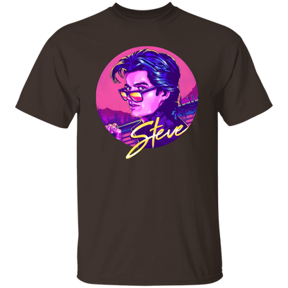 Steve Harrington Joe Keery St4 Retro Art Vintage T-Shirt