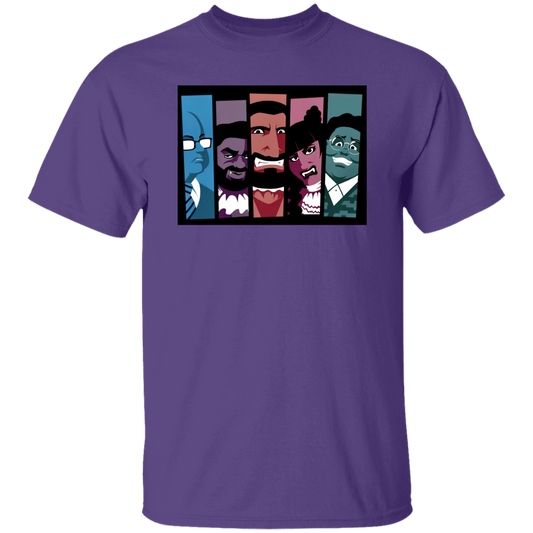 Color Blocks What We Do In The Shadows Vintage T-Shirt, Halloween Shirt, Laszlo Shirt, Nandor Shirt, Nadja Shirt, Colin Shirt, Guillermo Tee	G500 5.3 oz. T-Shirt
