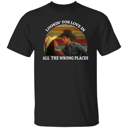 Lookin' for Love In All The Wrong Places Vintage T-Shirt