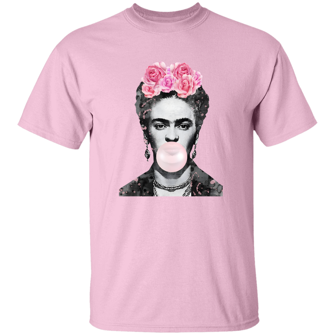 Frida Kahlo Bubble Gum Vintage  T-Shirt