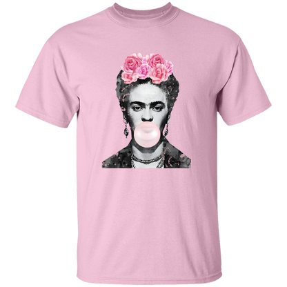 Frida Kahlo Bubble Gum Vintage  T-Shirt