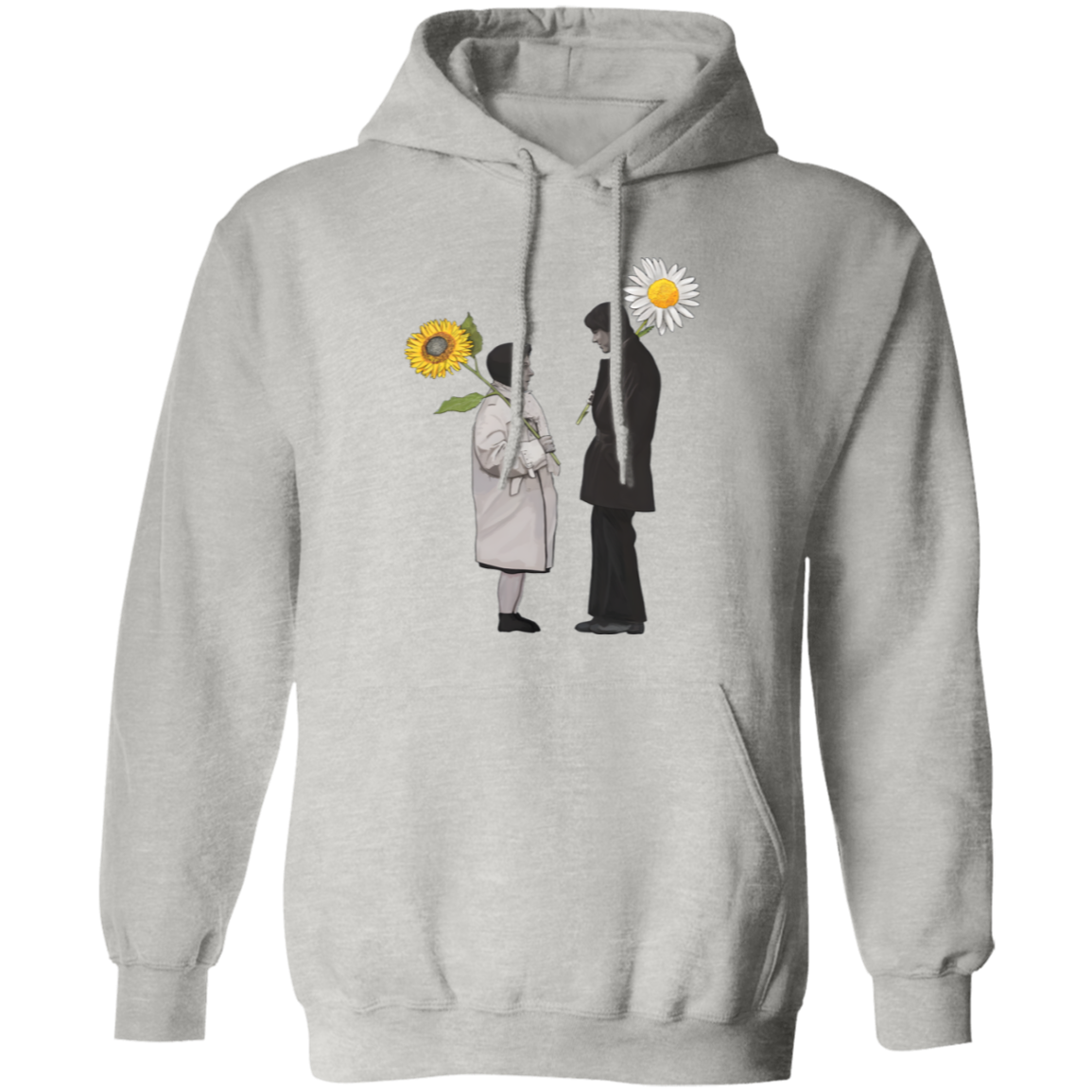 Harold And Maude Daisy And Sunflower Essential Vintage T-Shirt, Harold And Maude Shirt, Romance Movie Shirt, 70s Movie Shirt	G185 Gildan Pullover Hoodie