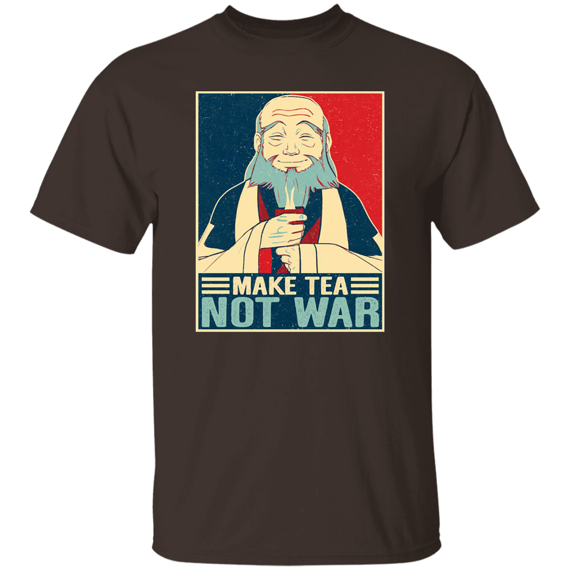 Make Tea Not War Uncle Iroh Vintage T-Shirt