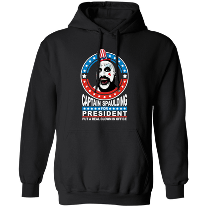 Captain Spaulding For President Put A Real Clown In Office Vintage T-Shirt,- HOODIE