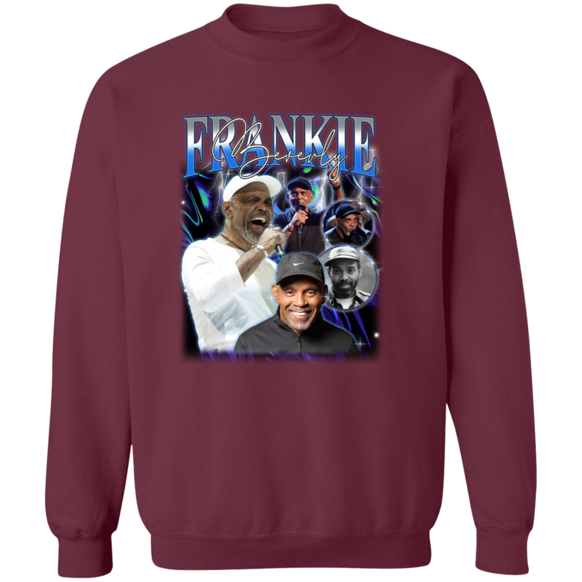 Frankie Beverly Bootleg Vintage Crewneck Pullover Sweatshirt - ID17092406