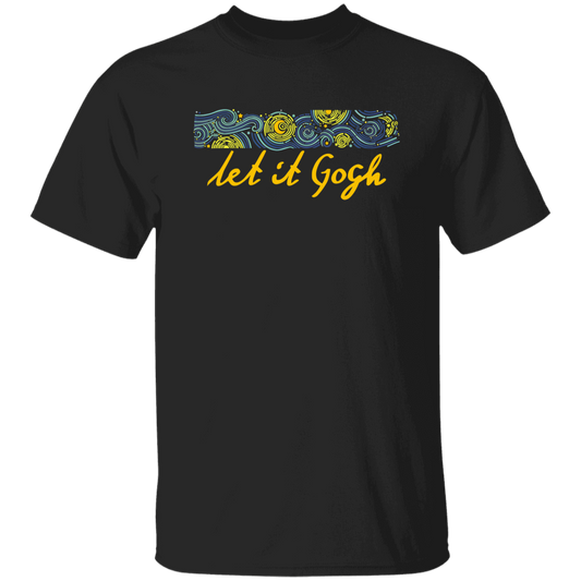 Let It Gogh Funny Art Teacher Vintage T-Shirt