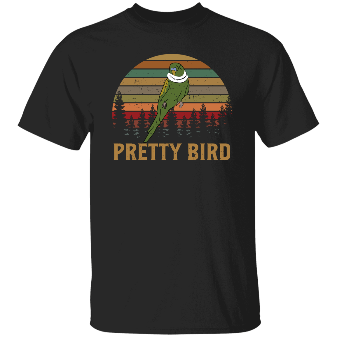 Pretty Bird Dumb And Dumber Parrot Vintage T-Shirt