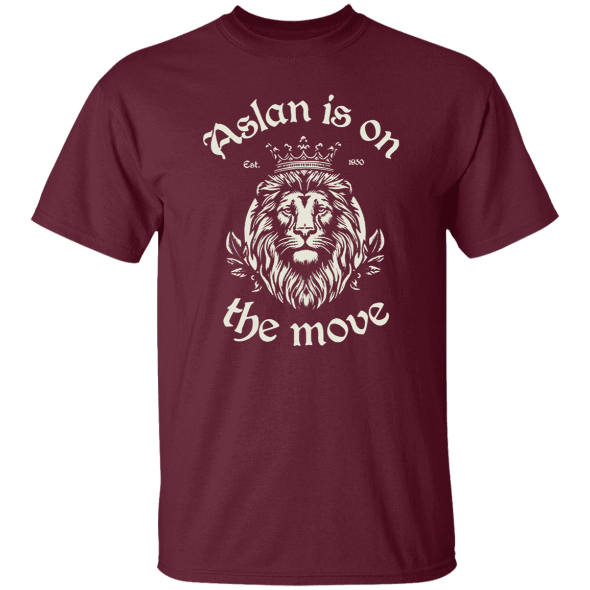 Aslan Is On The Move The Chronicles Of Narnia Literature Teacher Vintage T-Shirt