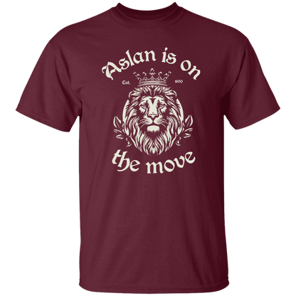 Aslan Is On The Move The Chronicles Of Narnia Literature Teacher Vintage T-Shirt