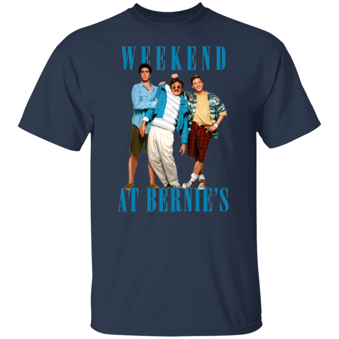 Weekend At Bernies Vintage Retro Bootleg 80s T-Shirt