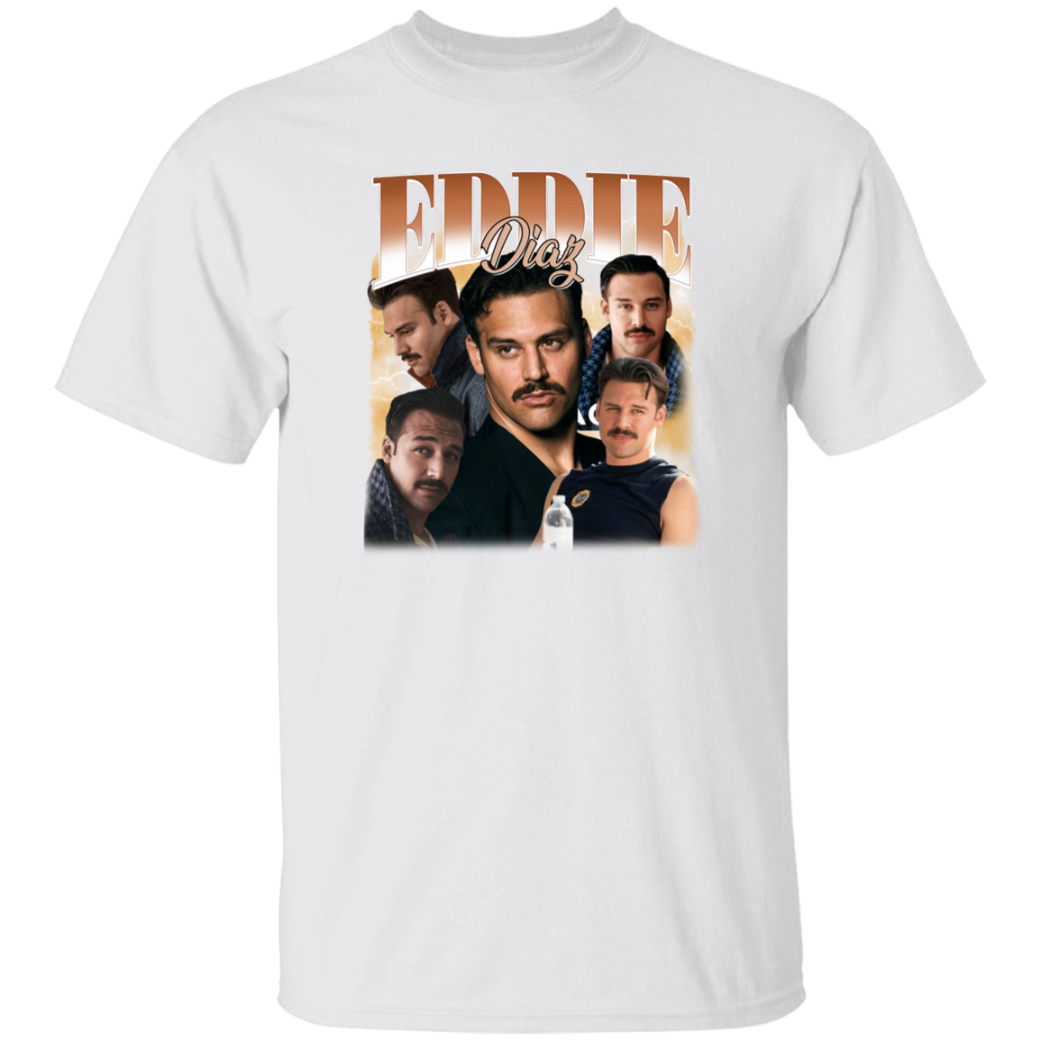 G500 5.3 oz. T-Shirt Eddie Diaz Bootleg Vintage T-Shirt -  ID08112405