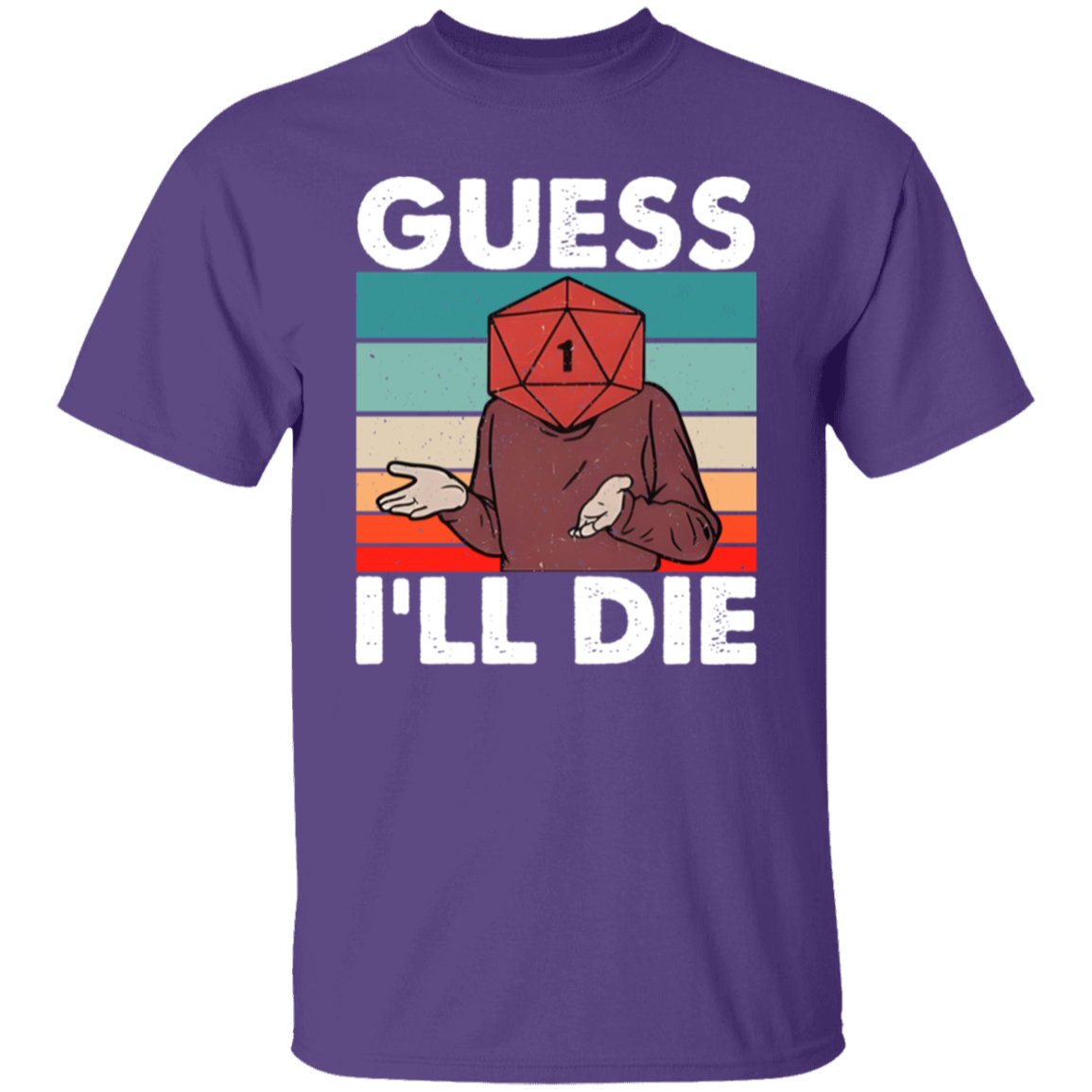 Guess I'll Die Unisex T-Shirt - jasmine