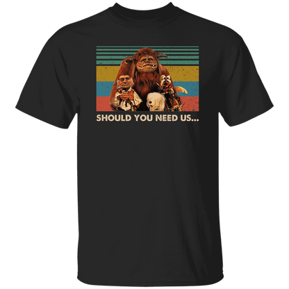Should You Need Us Labyrinth Vintage  T-Shirt
