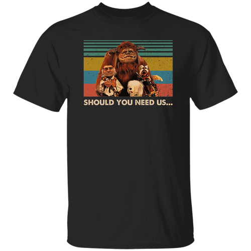 Should You Need Us Labyrinth Vintage  T-Shirt