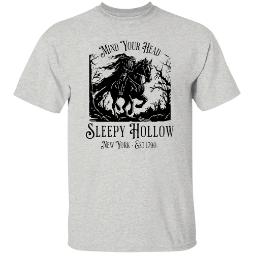 Mind Your Head Sleepy Hollow Funny Literature Teacher Vintage T-Shirt