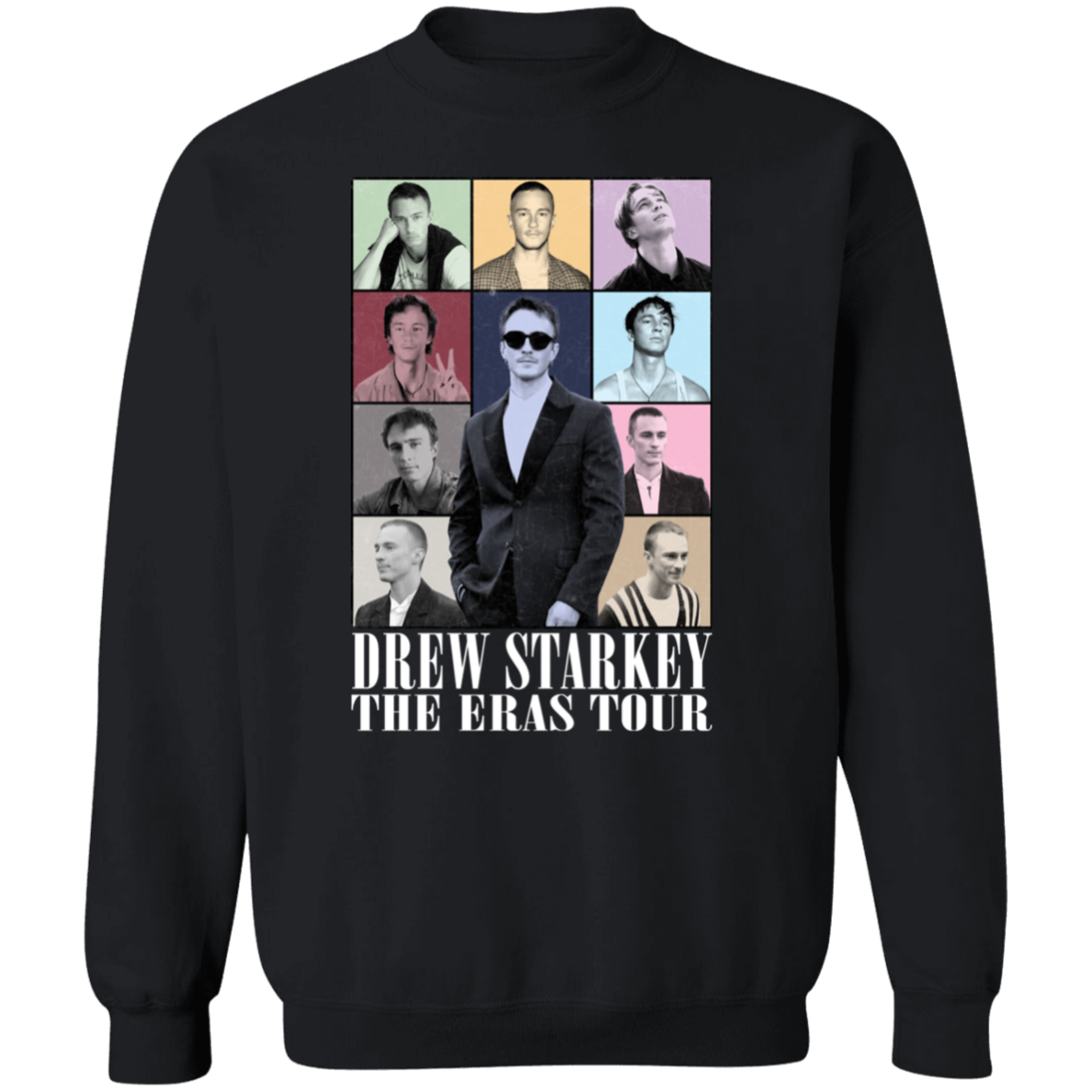 Vintage Drew Starkey G180 Gildan Crewneck Pullover Sweatshirt - green - ID27112419