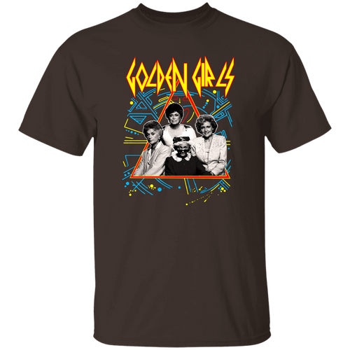Def Leppard The Golden Girls Vintage T-Shirt, The Golden Girls Shirt, Golden Girls Lovers Shirt, Funny Gift Tee For You And Your Family	G500 5.3 oz. T-Shirt