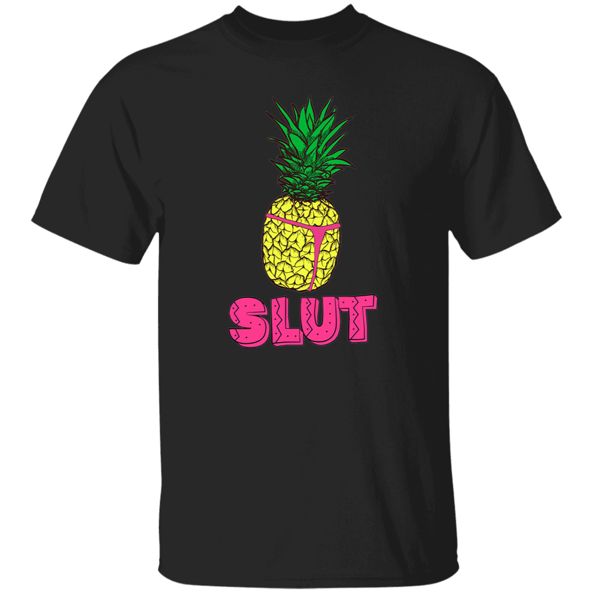 Captain Holt Pineapple Slut Brooklyn Nine Nine TV Show T-Shirt, Gift Tee For You And Your Family	G500 5.3 oz. T-Shirt