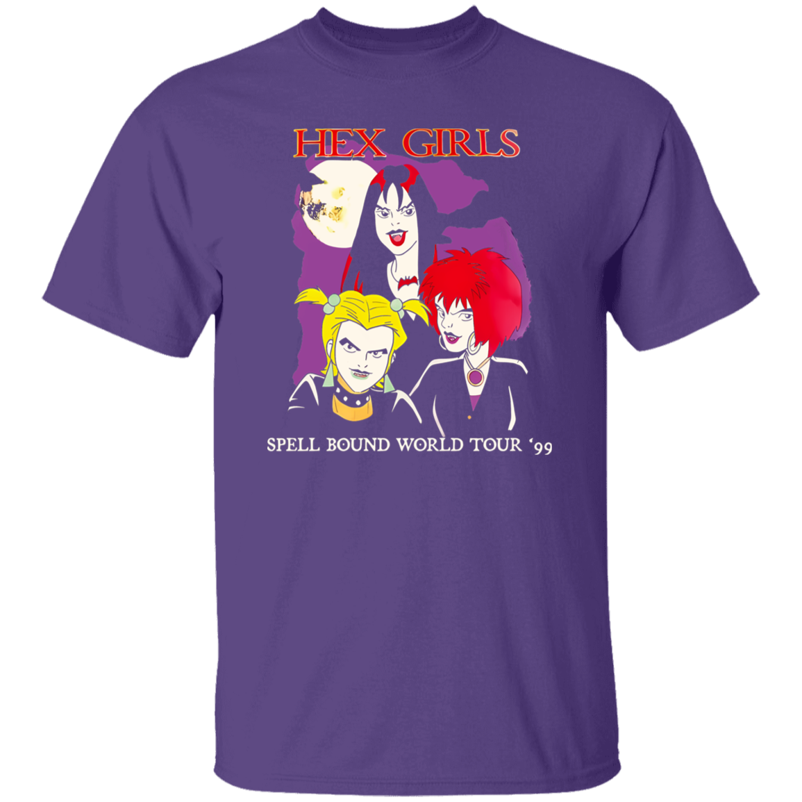 Hex Girls Spell Bound World Tour 99 Vintage T-Shirt