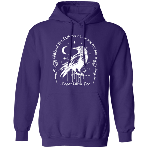 Without The Dark We Never See The Stars Teacher Vintage G185 Gildan Pullover Hoodie - letter